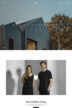 Hosting Company Layout Preview